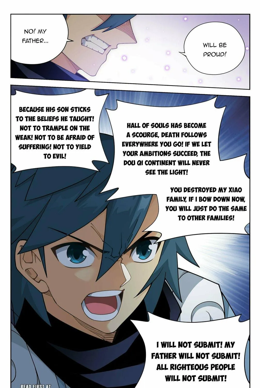 Battle Through the Heavens (Colored) Chapter 386 page 10 - 