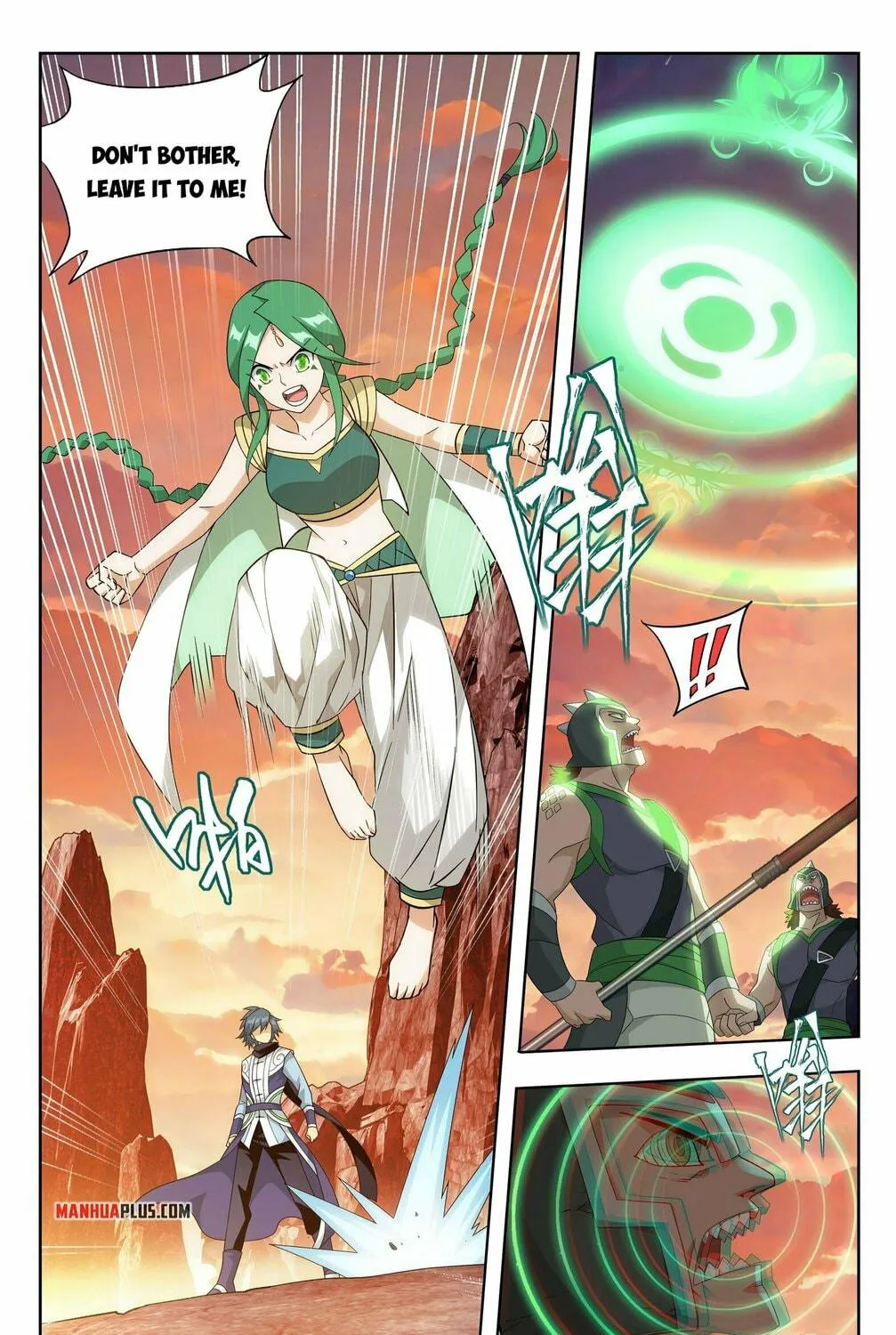 Battle Through the Heavens (Colored) Chapter 387 page 11 - 