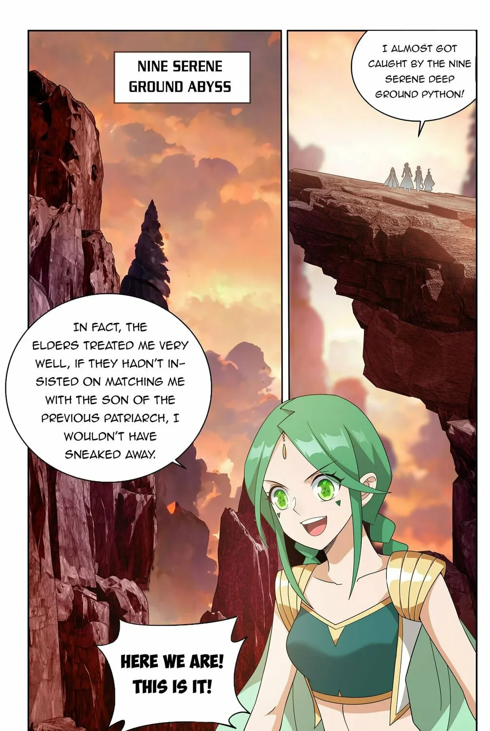 Battle Through the Heavens (Colored) Chapter 387 page 3 - 