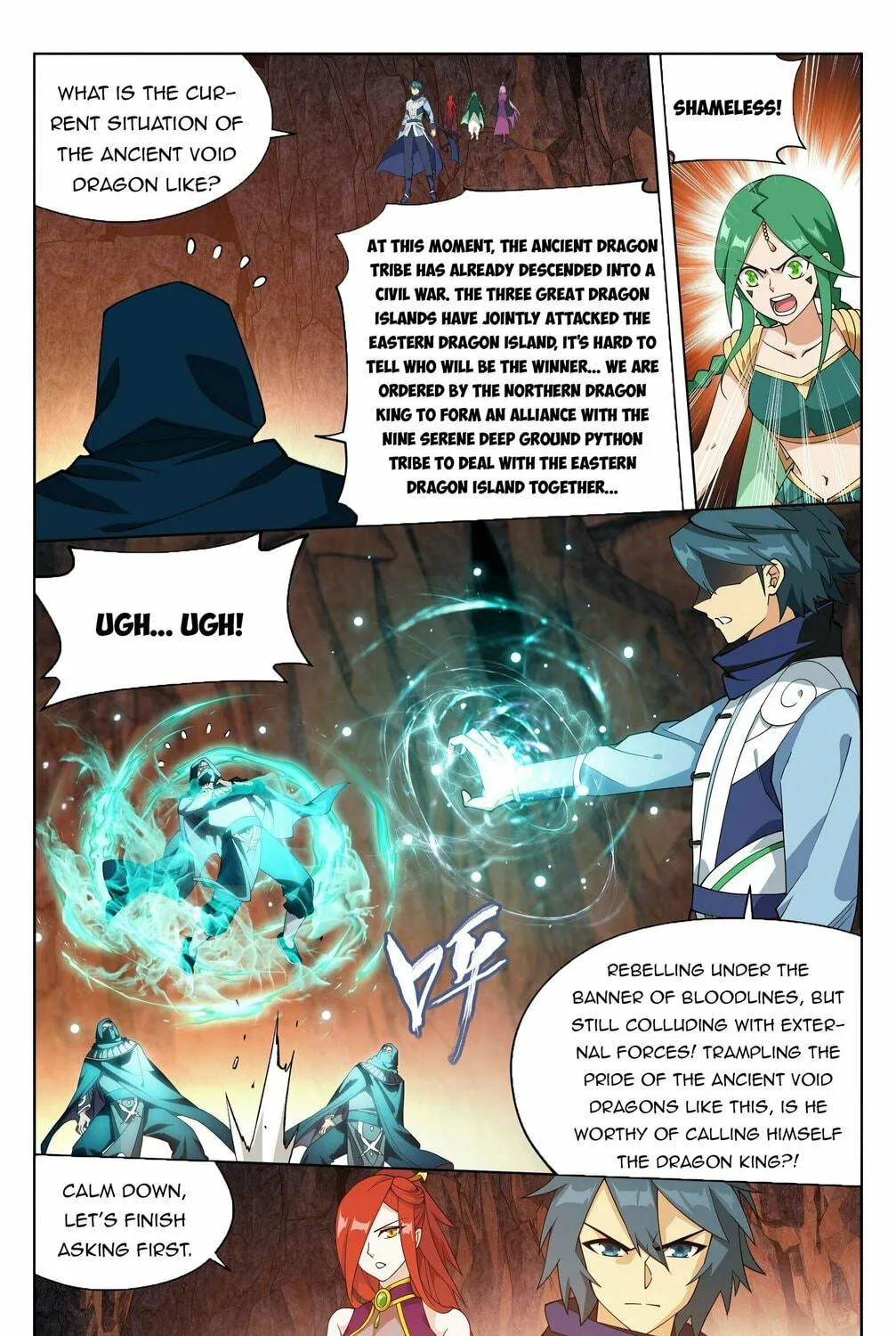 Battle Through the Heavens (Colored) Chapter 387 page 23 - 