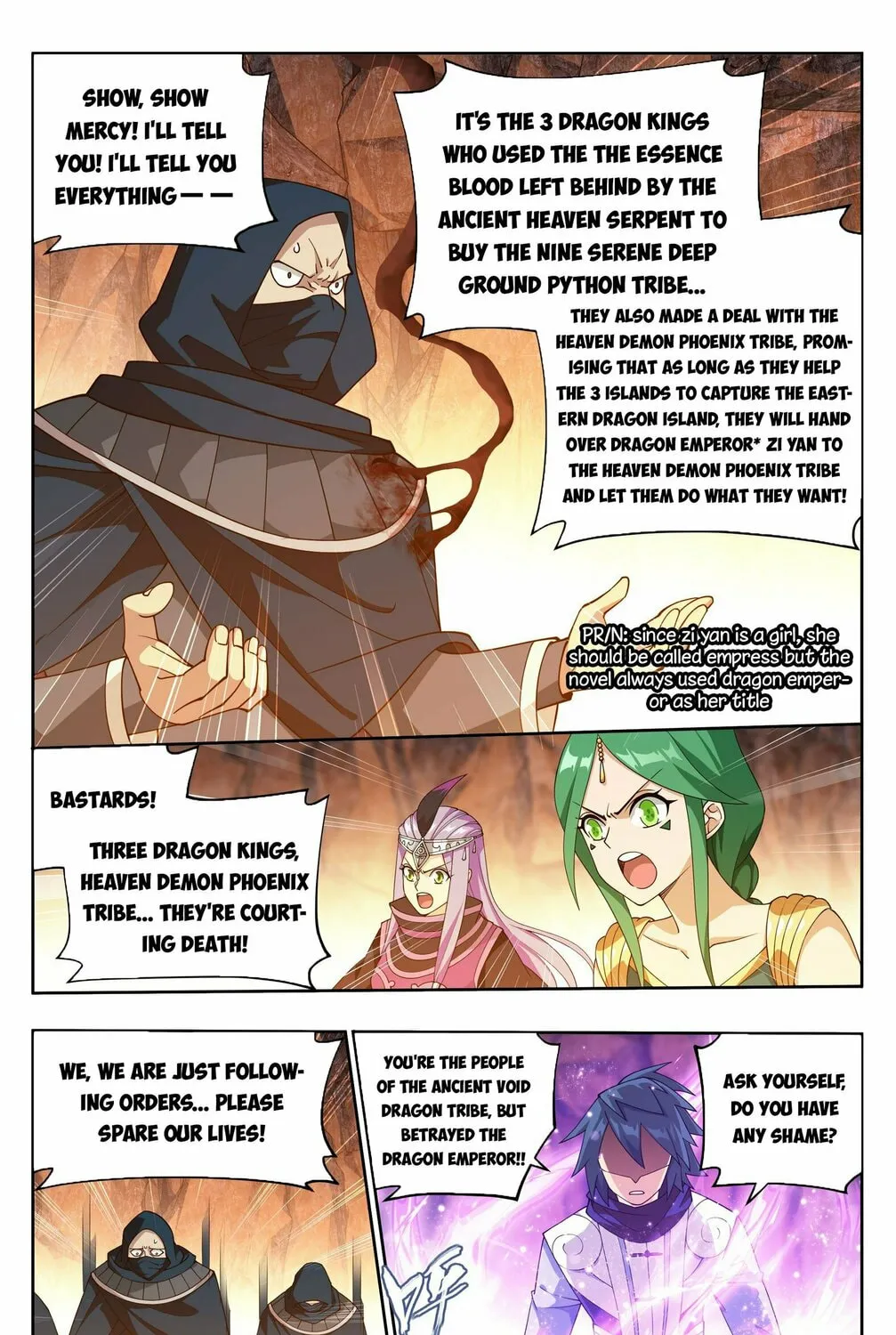 Battle Through the Heavens (Colored) Chapter 387 page 27 - 