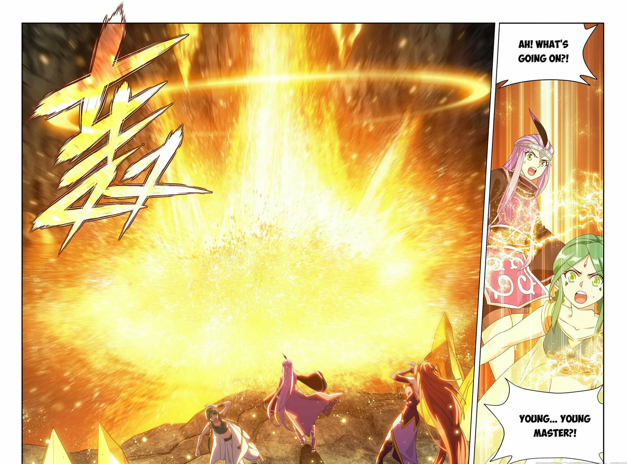 Battle Through the Heavens (Colored) Chapter 388 page 12 - 