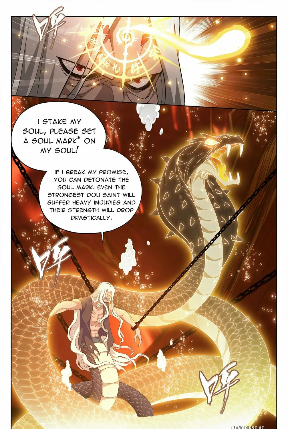 Battle Through the Heavens (Colored) Chapter 388 page 32 - 