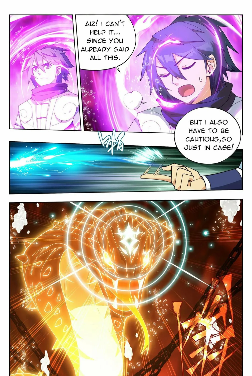 Battle Through the Heavens (Colored) Chapter 388 page 38 - 