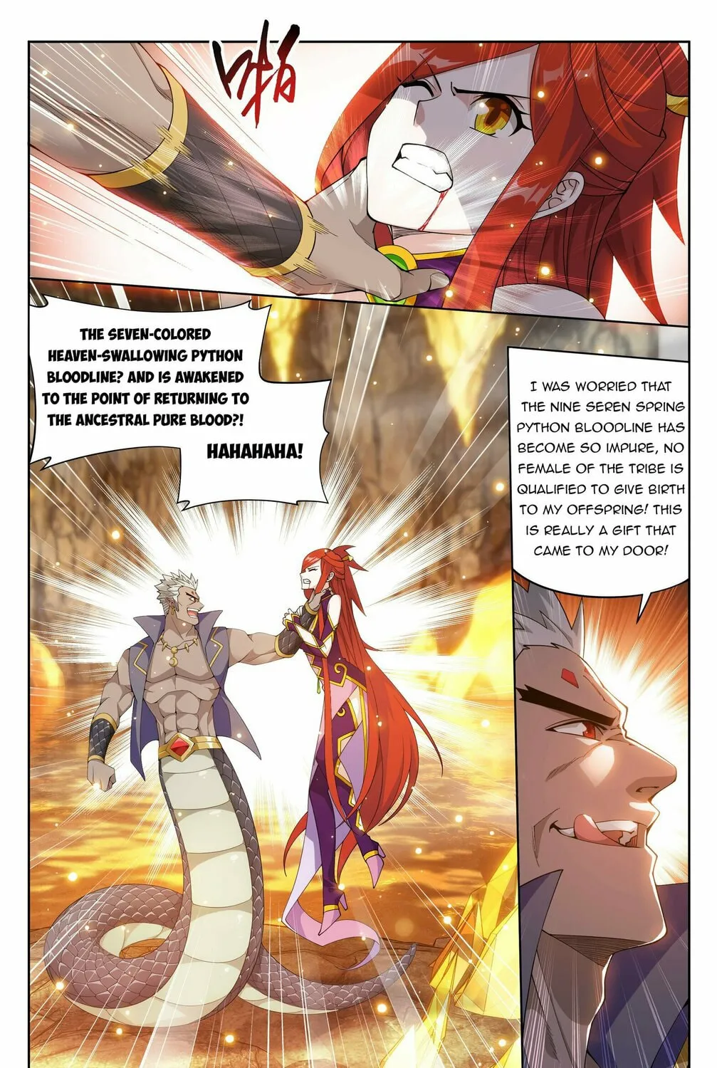 Battle Through the Heavens (Colored) Chapter 389 page 22 - 