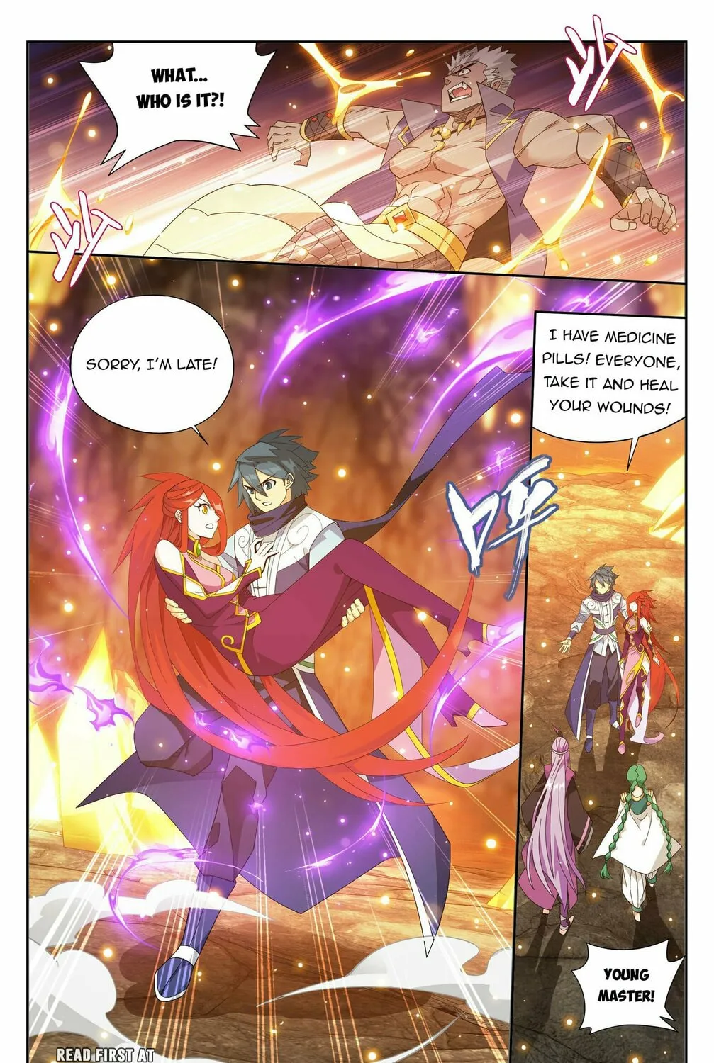 Battle Through the Heavens (Colored) Chapter 389 page 32 - 