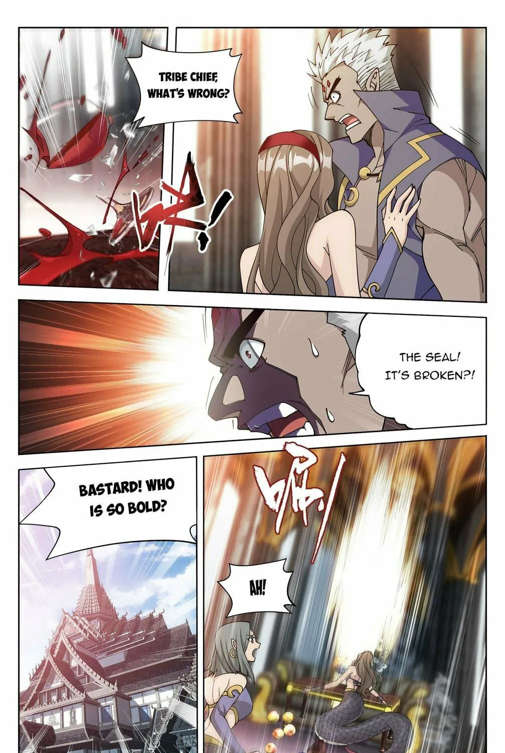 Battle Through the Heavens (Colored) Chapter 389 page 6 - 