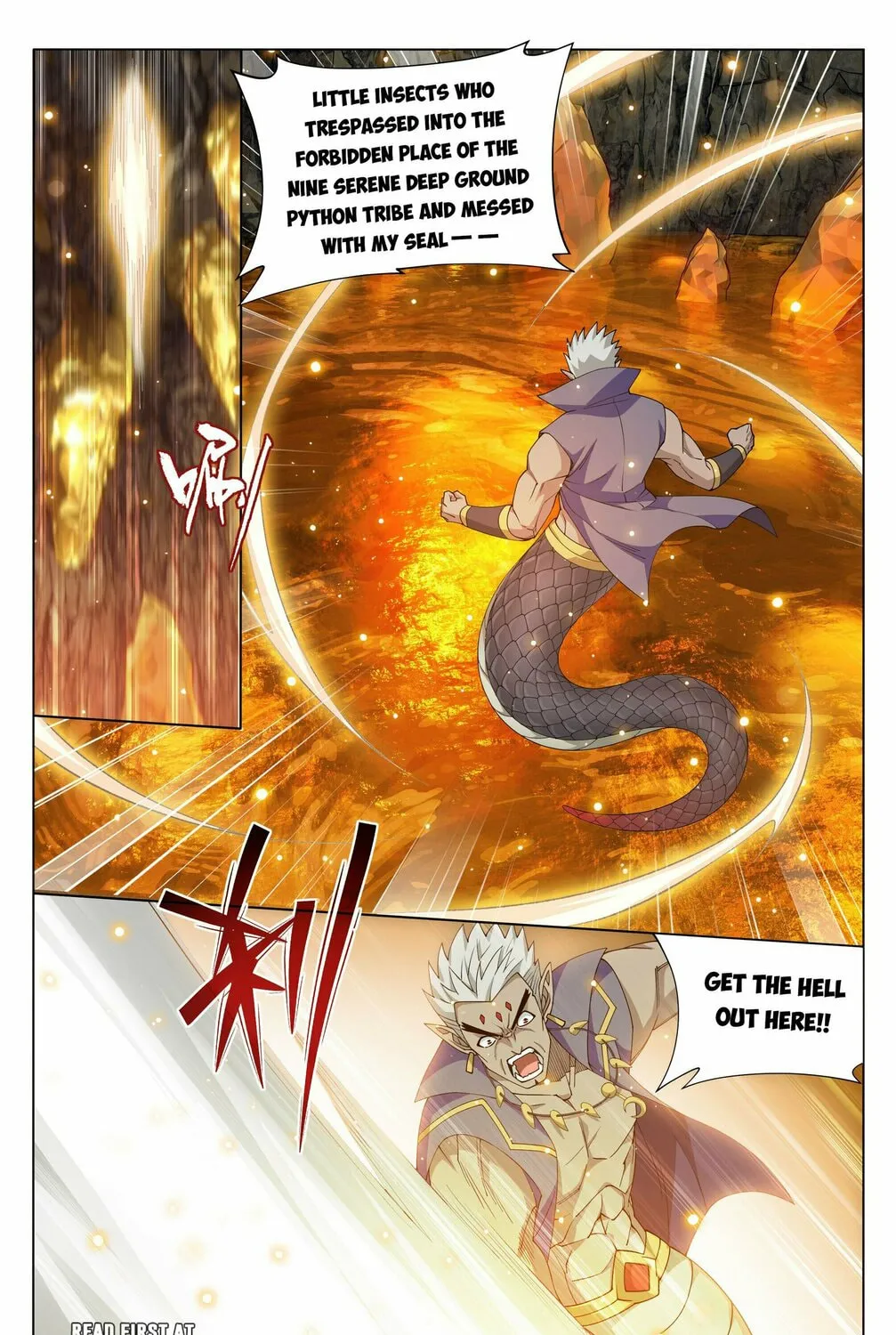 Battle Through the Heavens (Colored) Chapter 389 page 8 - 