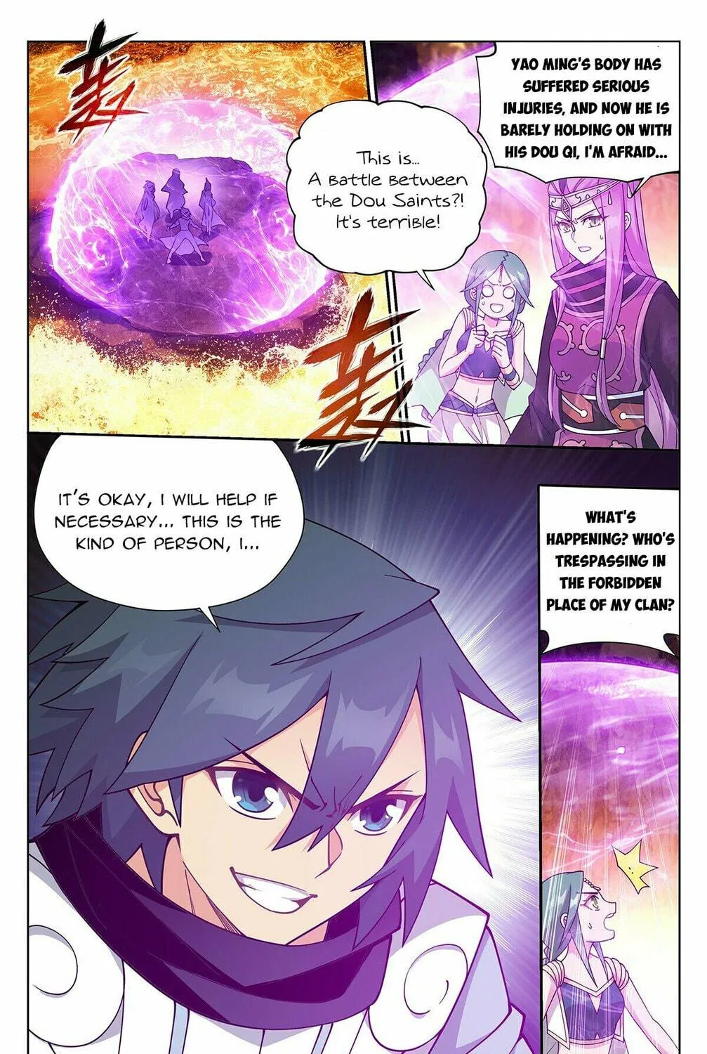 Battle Through the Heavens (Colored) Chapter 390 page 18 - 