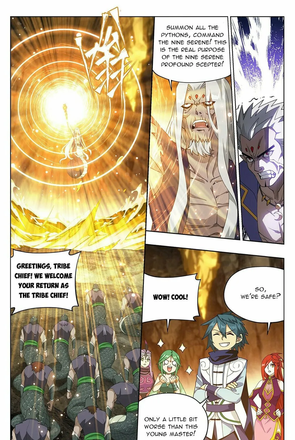 Battle Through the Heavens (Colored) Chapter 390 page 31 - 
