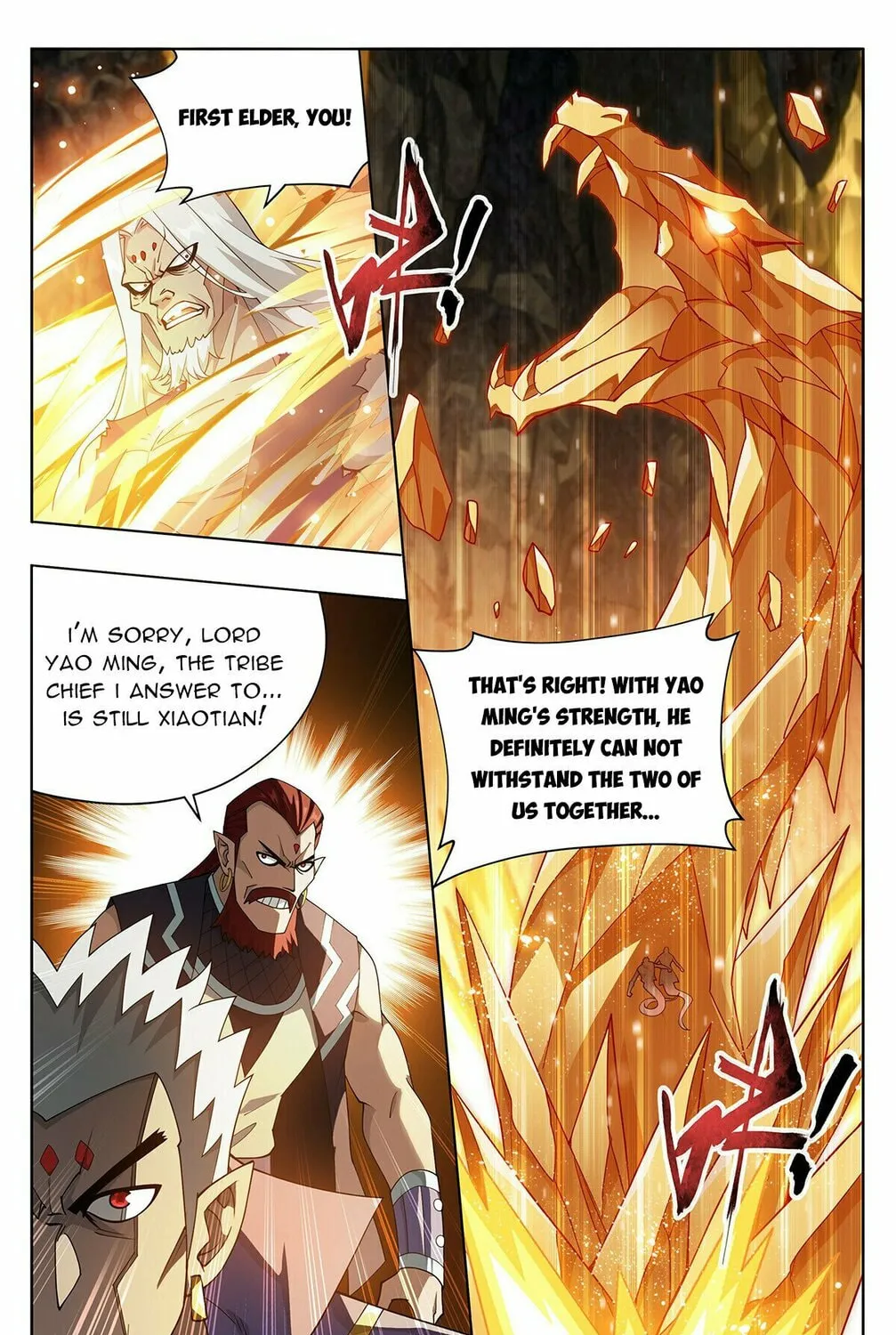 Battle Through the Heavens (Colored) Chapter 390 page 35 - 