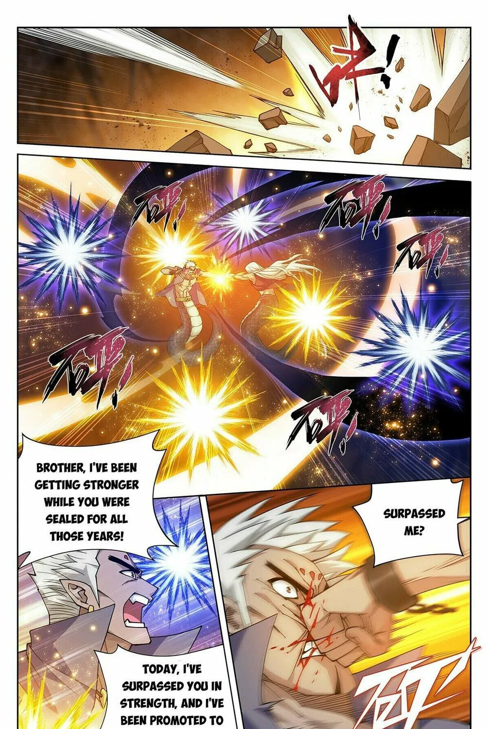 Battle Through the Heavens (Colored) Chapter 390 page 9 - 