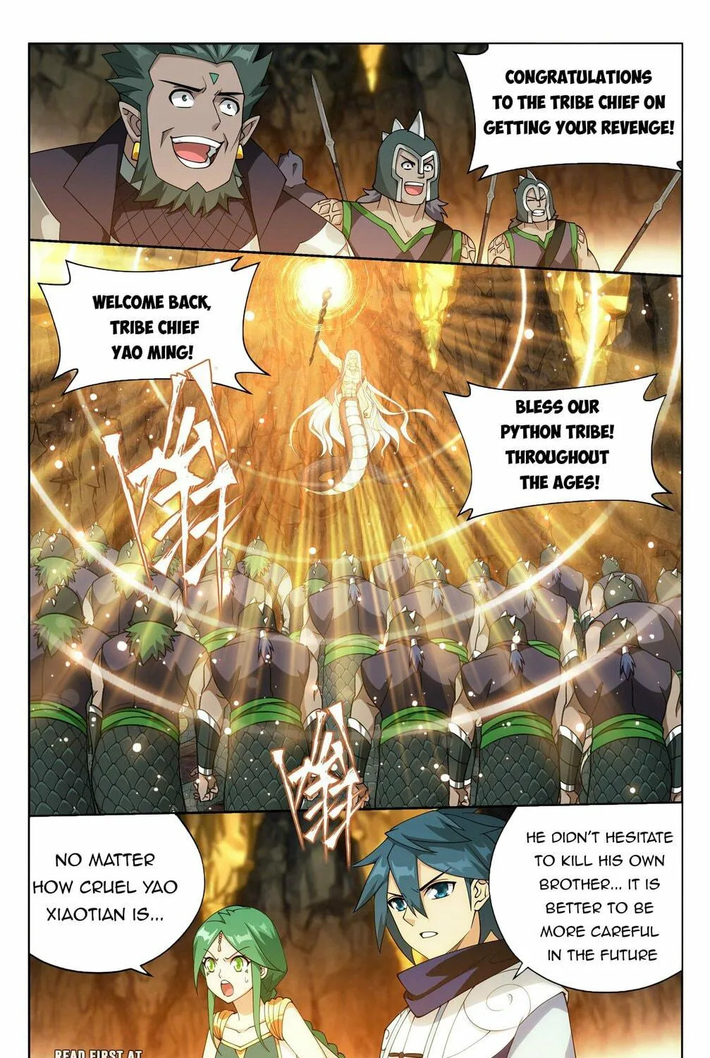 Battle Through the Heavens (Colored) Chapter 391 page 12 - 
