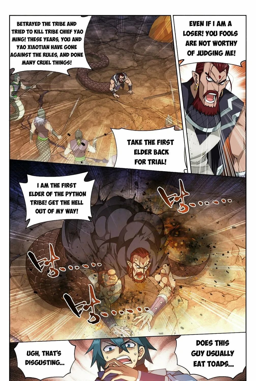 Battle Through the Heavens (Colored) Chapter 391 page 14 - 