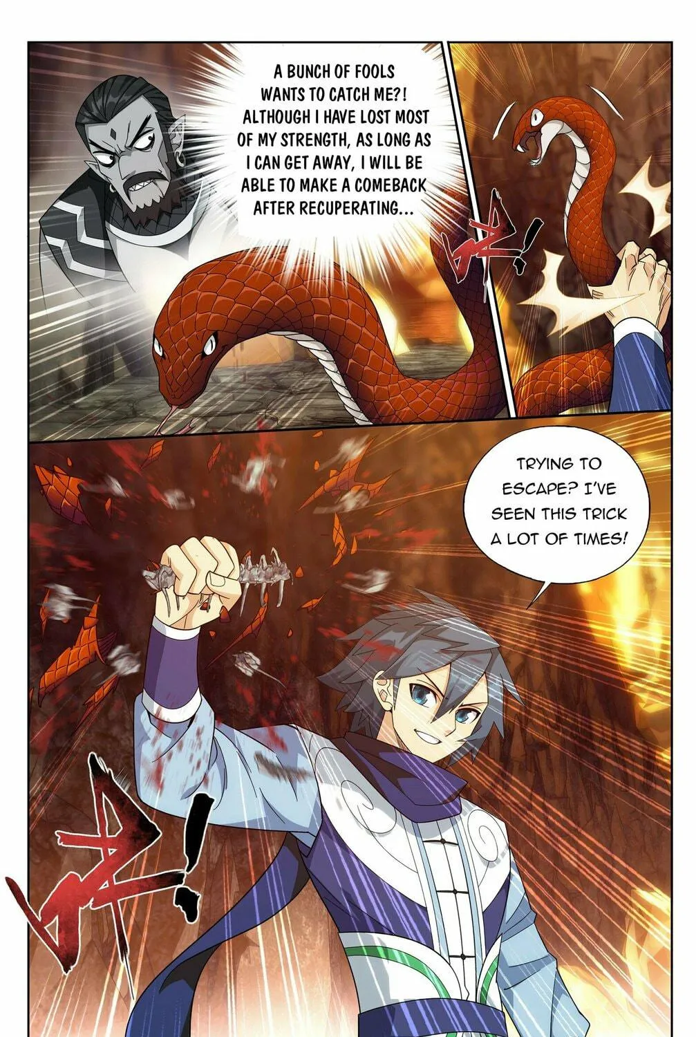 Battle Through the Heavens (Colored) Chapter 391 page 18 - 