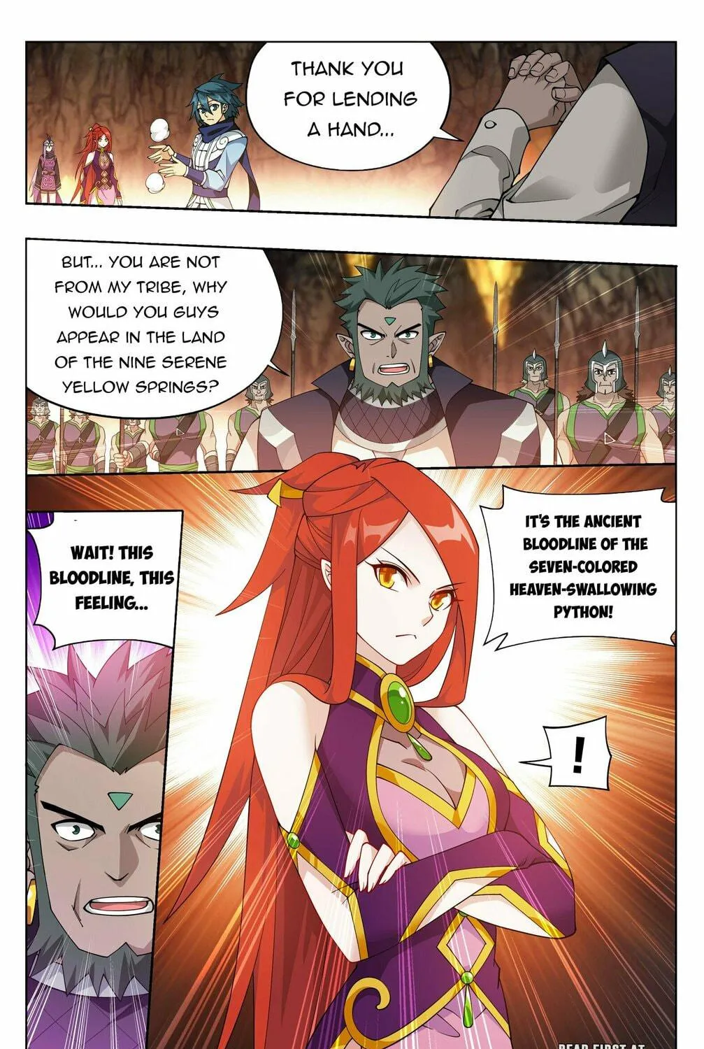 Battle Through the Heavens (Colored) Chapter 391 page 20 - 