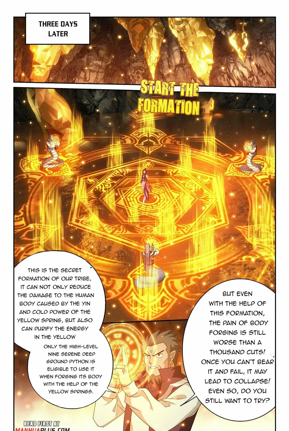 Battle Through the Heavens (Colored) Chapter 391 page 28 - 