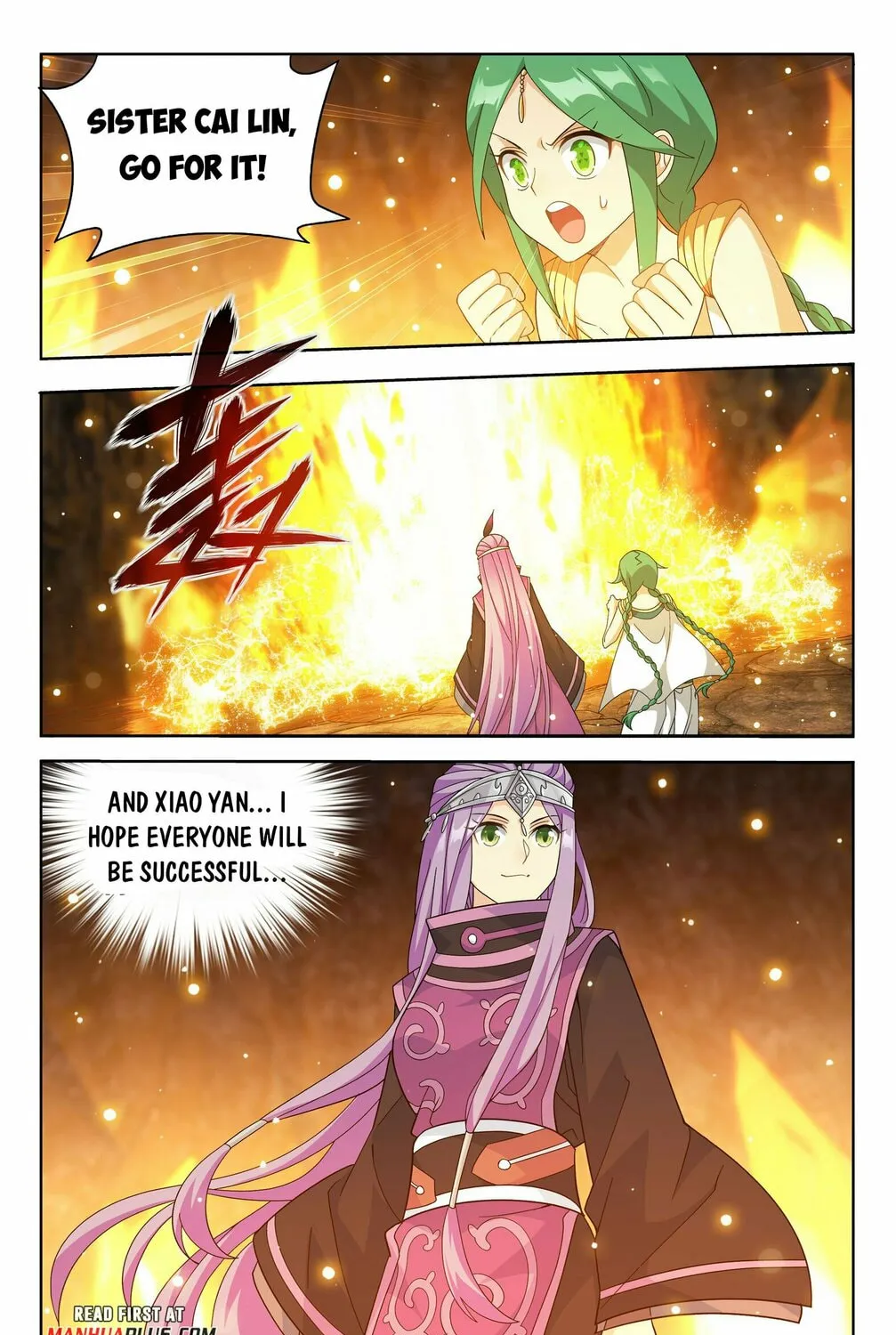 Battle Through the Heavens (Colored) Chapter 391 page 32 - 