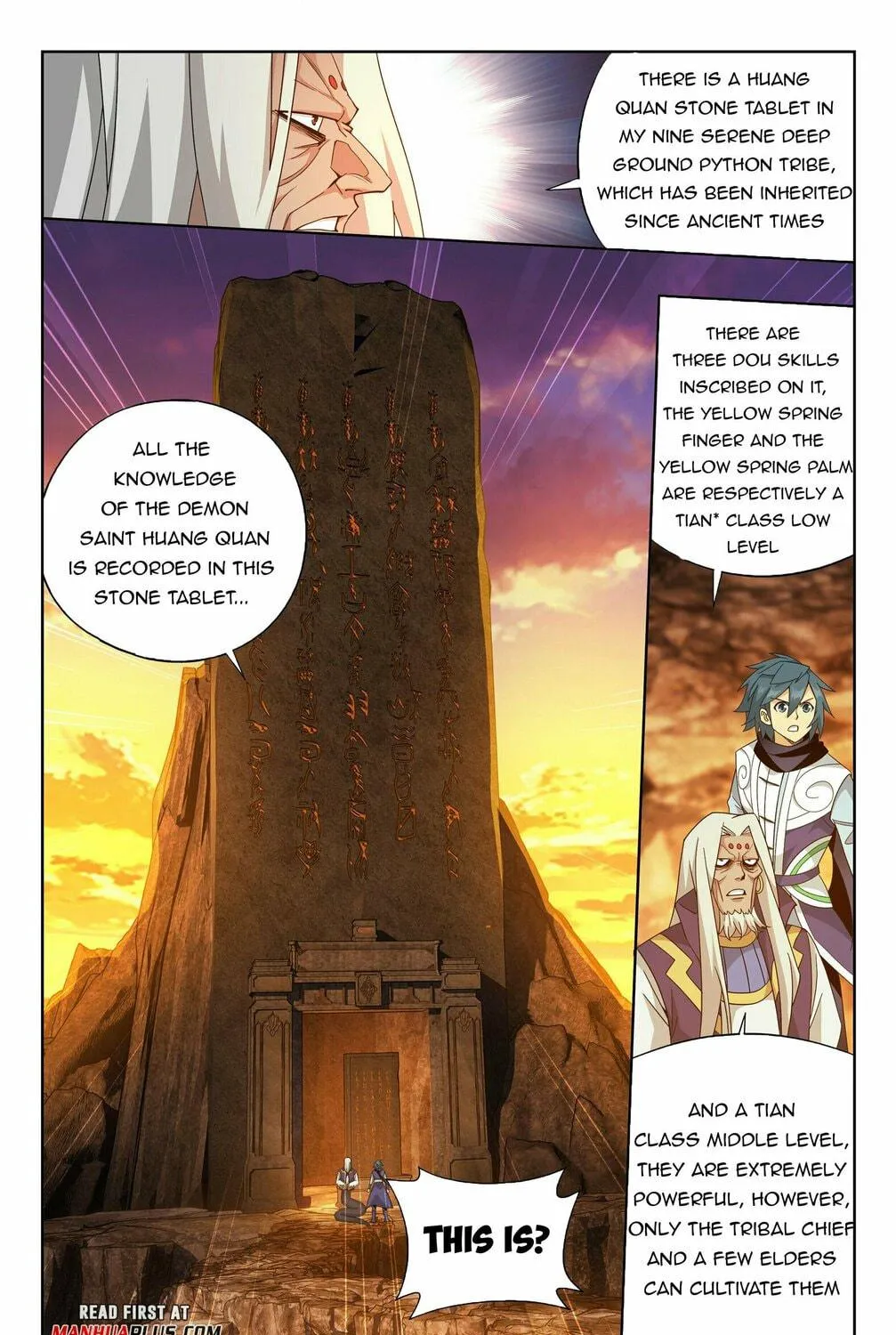 Battle Through the Heavens (Colored) Chapter 391 page 36 - 