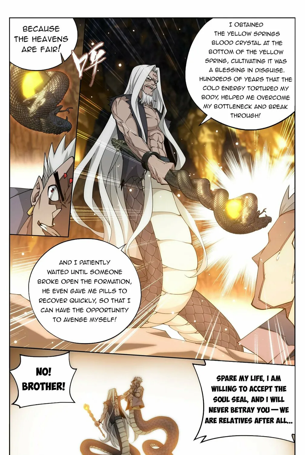 Battle Through the Heavens (Colored) Chapter 391 page 8 - 