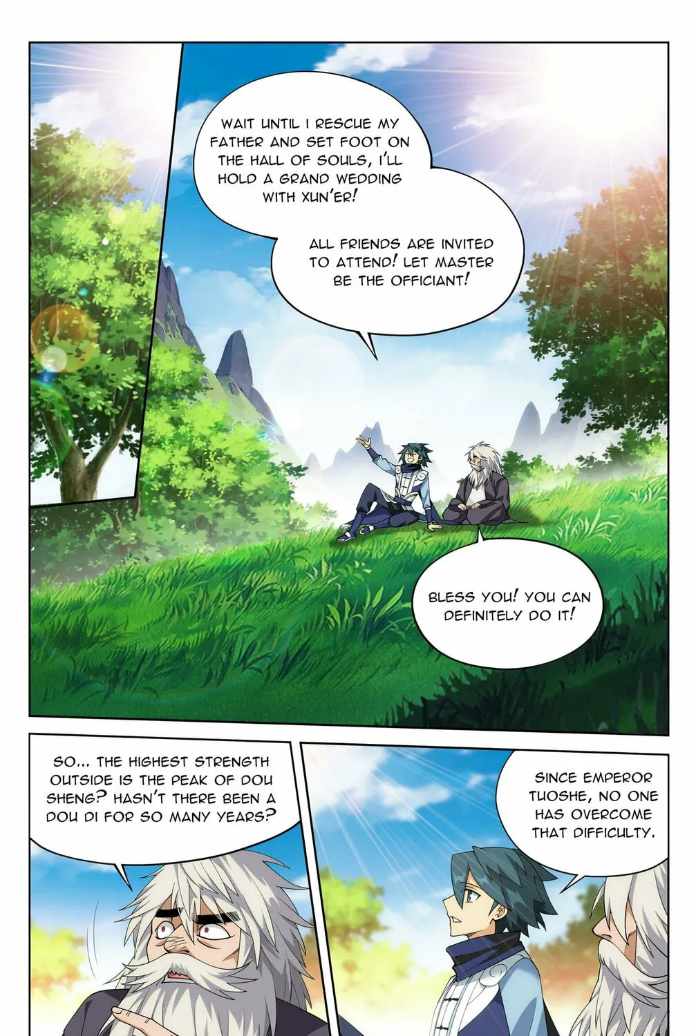 Battle Through the Heavens (Colored) Chapter 393 page 22 - 