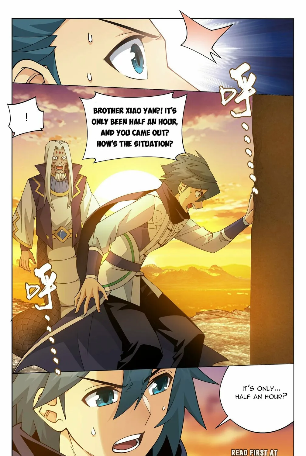 Battle Through the Heavens (Colored) Chapter 393 page 32 - 