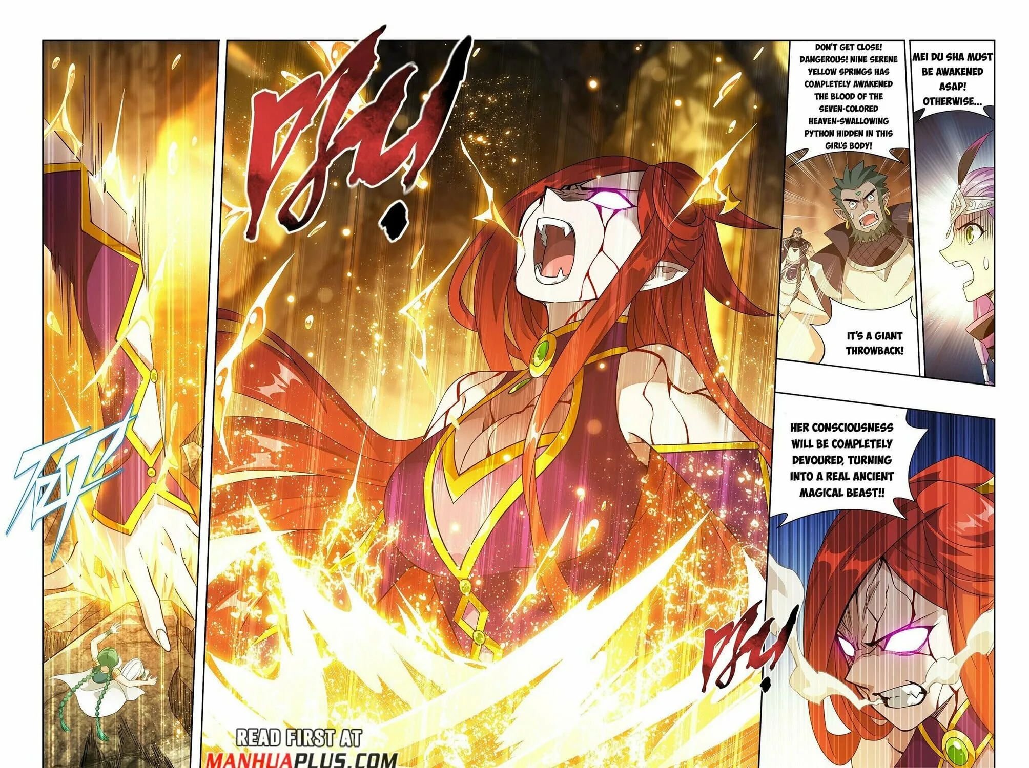 Battle Through the Heavens (Colored) Chapter 393 page 40 - 