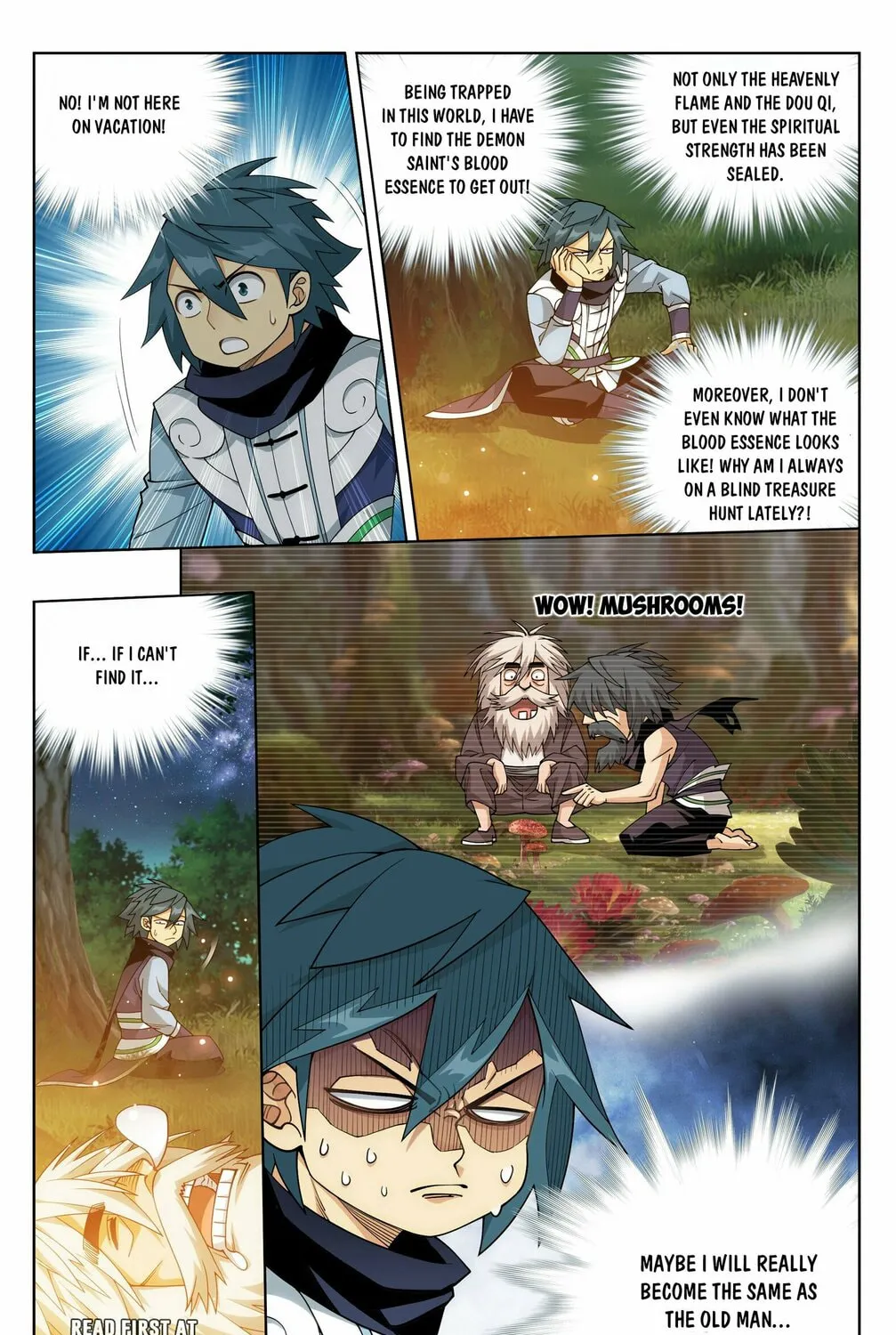 Battle Through the Heavens (Colored) Chapter 393 page 8 - 