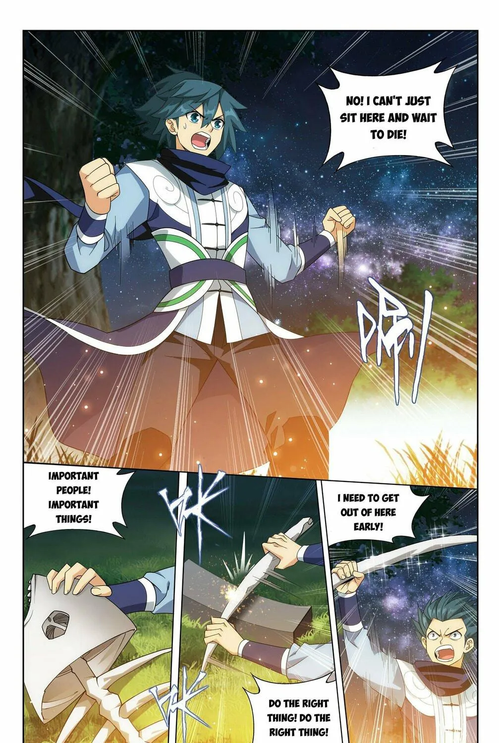 Battle Through the Heavens (Colored) Chapter 393 page 10 - 