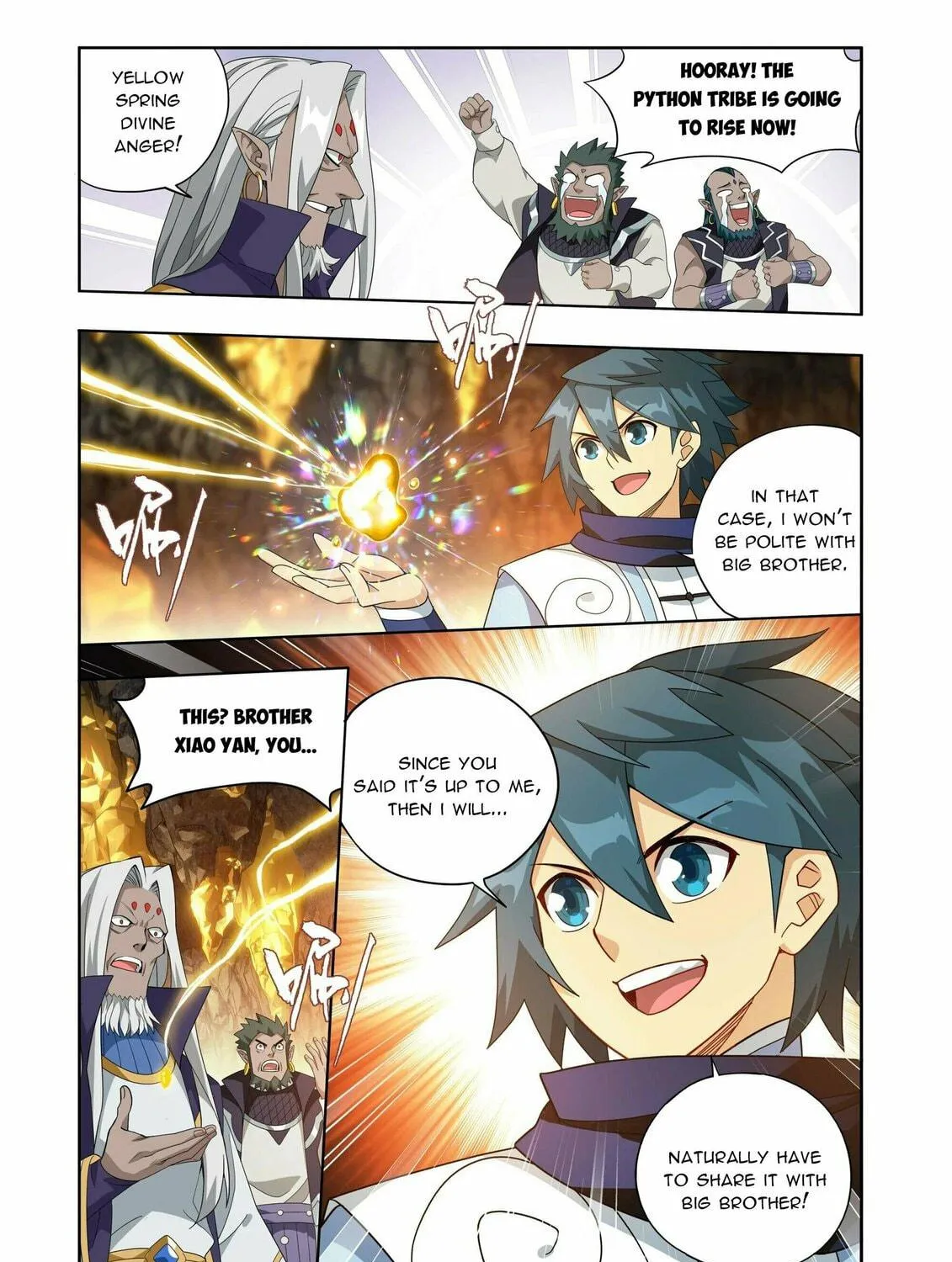 Battle Through the Heavens (Colored) Chapter 394 page 31 - 