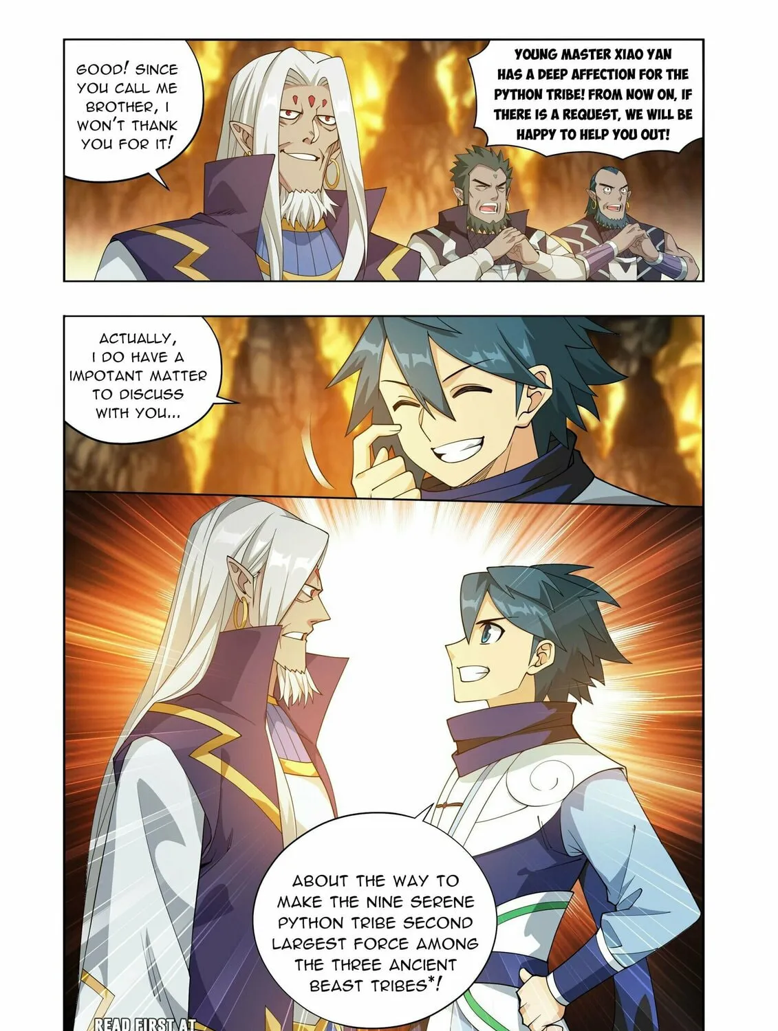 Battle Through the Heavens (Colored) Chapter 394 page 33 - 