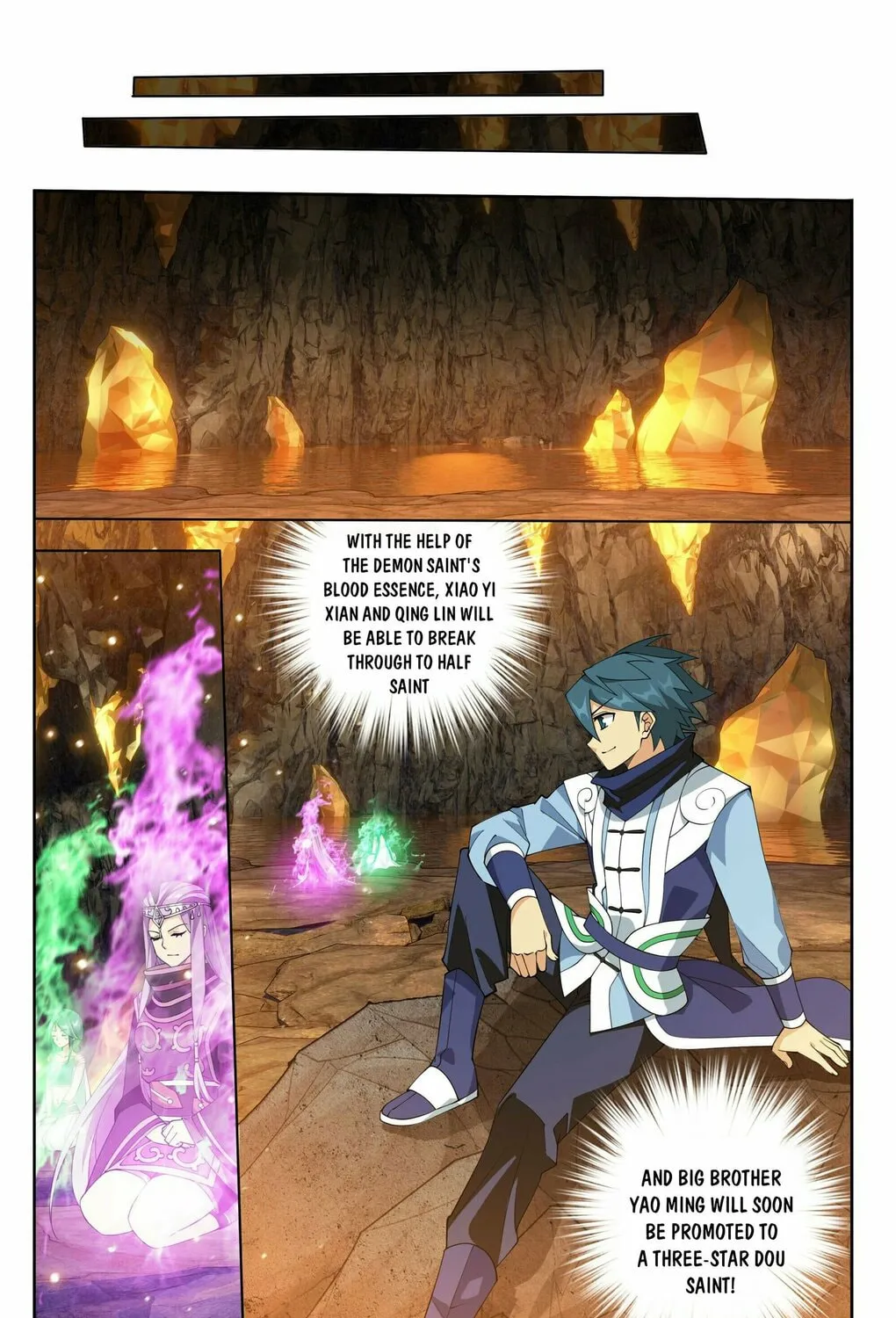 Battle Through the Heavens (Colored) Chapter 394 page 35 - 