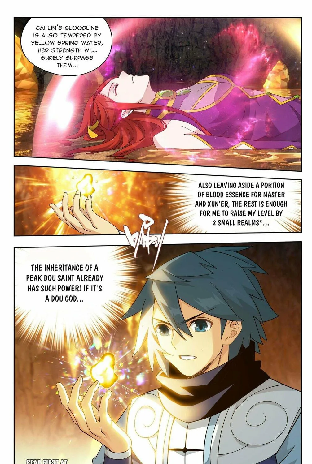 Battle Through the Heavens (Colored) Chapter 394 page 37 - 