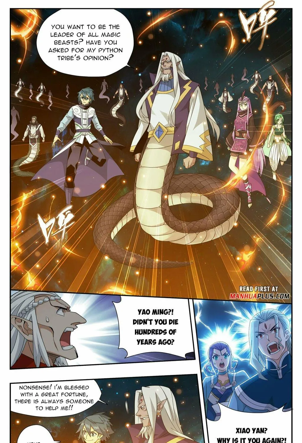 Battle Through the Heavens (Colored) Chapter 395 page 30 - 