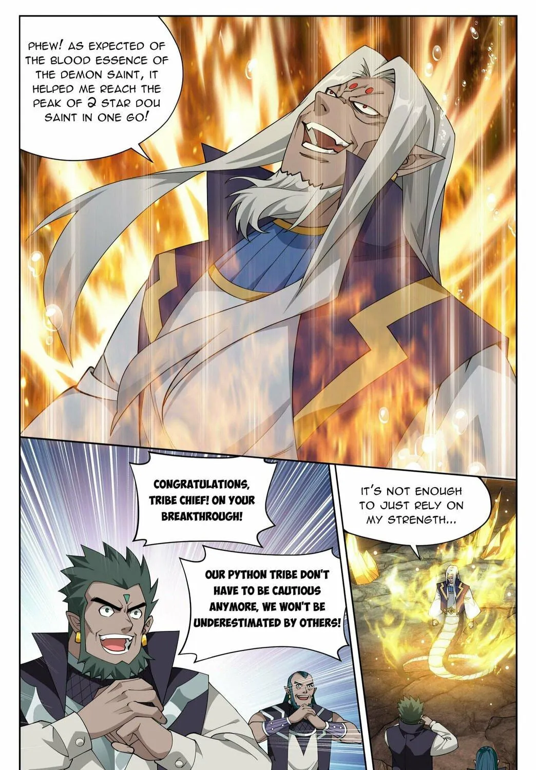 Battle Through the Heavens (Colored) Chapter 395 page 6 - 