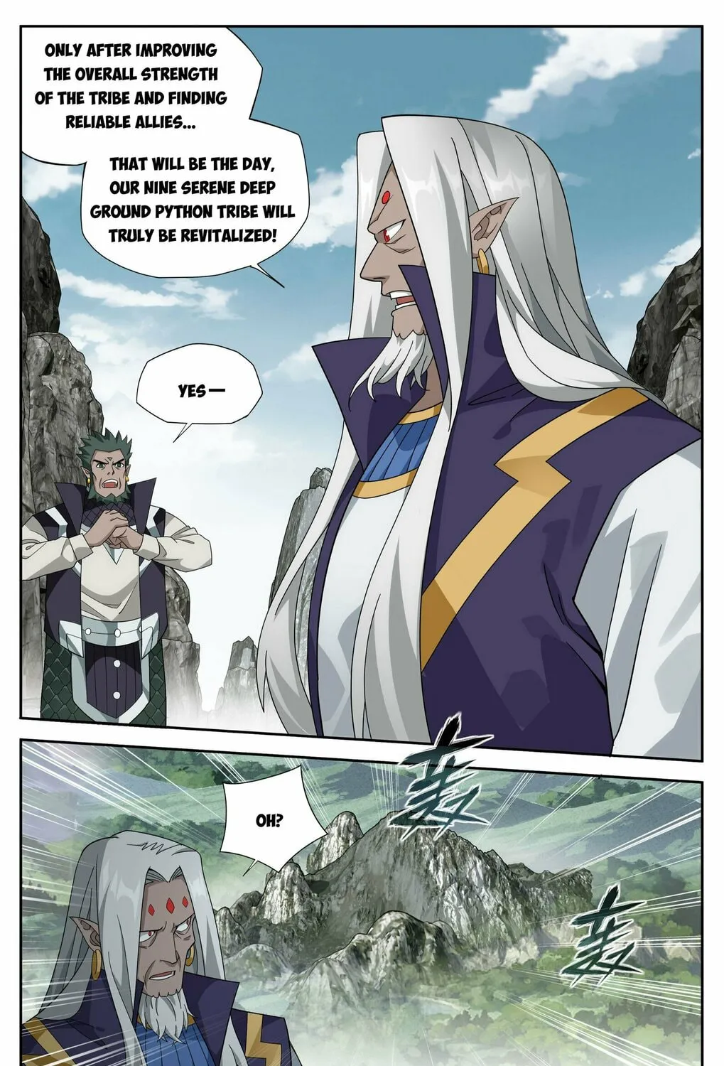 Battle Through the Heavens (Colored) Chapter 395 page 8 - 