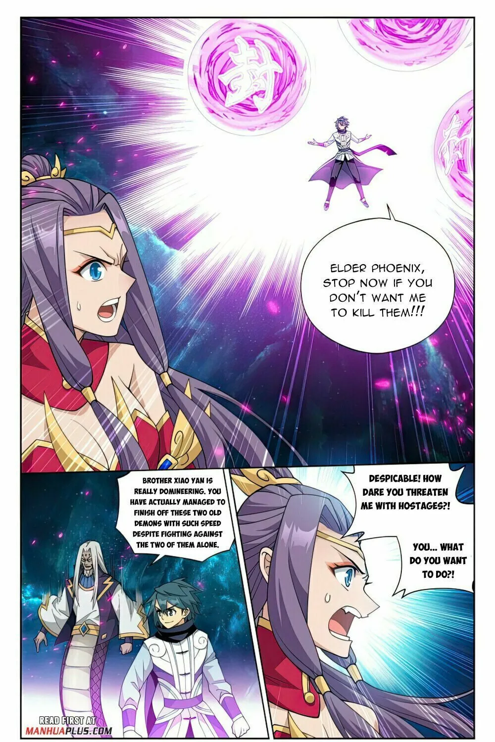 Battle Through the Heavens (Colored) Chapter 396 page 33 - 