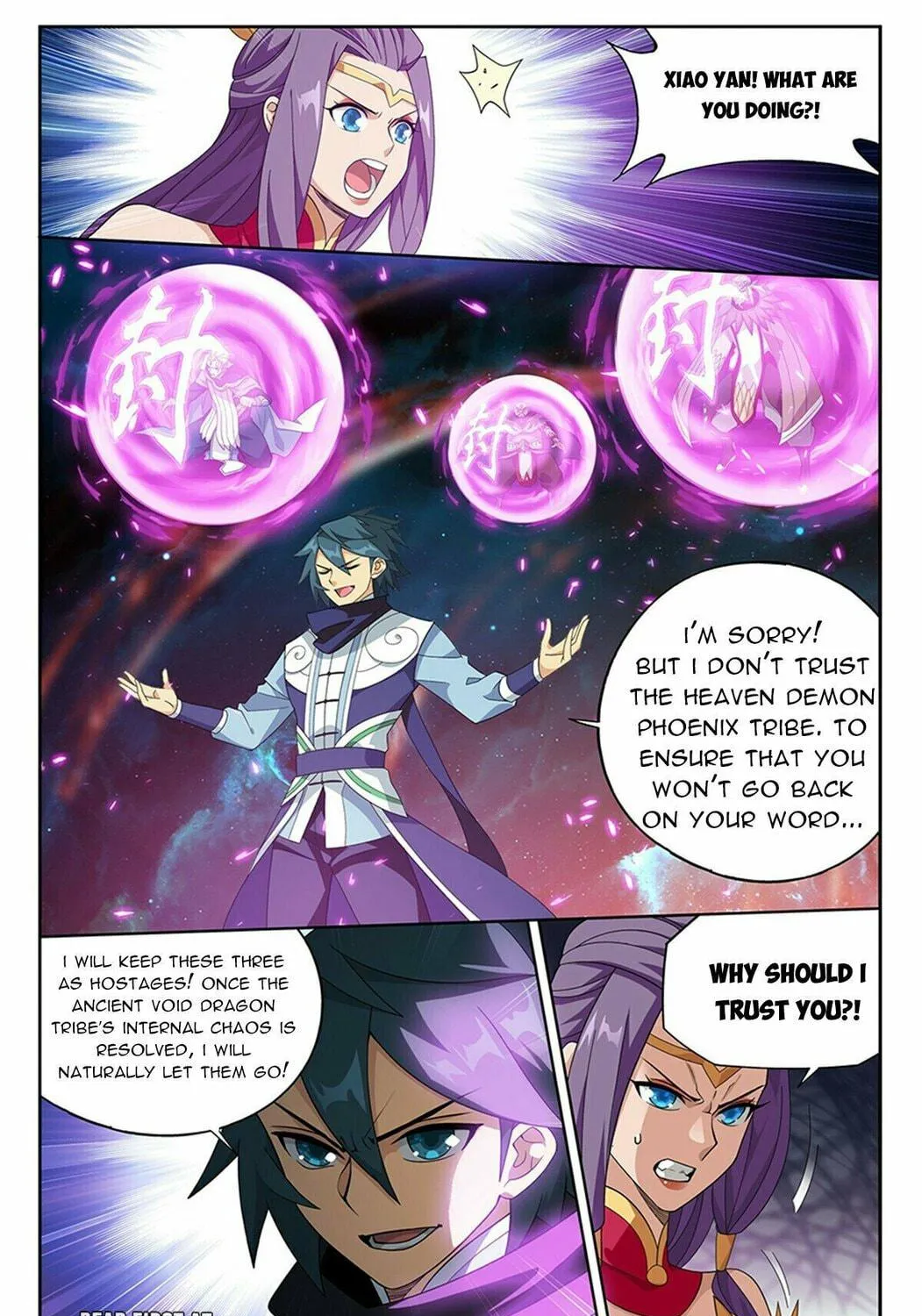 Battle Through the Heavens (Colored) Chapter 397 page 11 - 