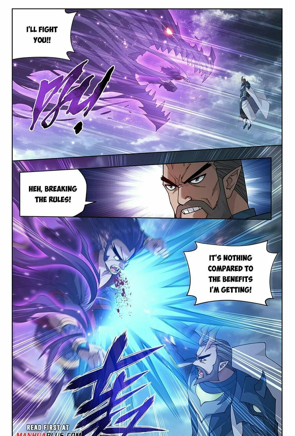 Battle Through the Heavens (Colored) Chapter 397 page 32 - 