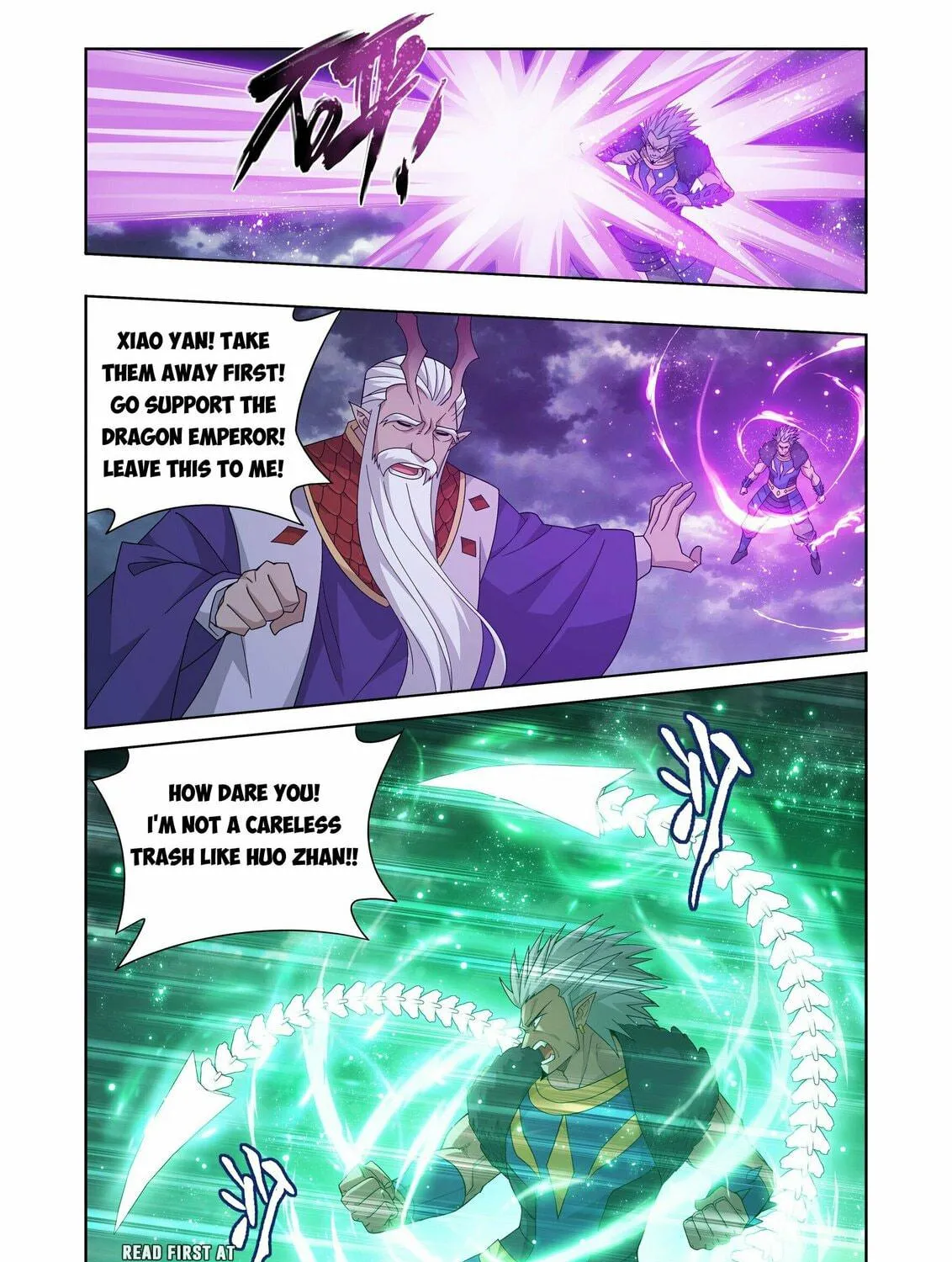 Battle Through the Heavens (Colored) Chapter 398 page 12 - 
