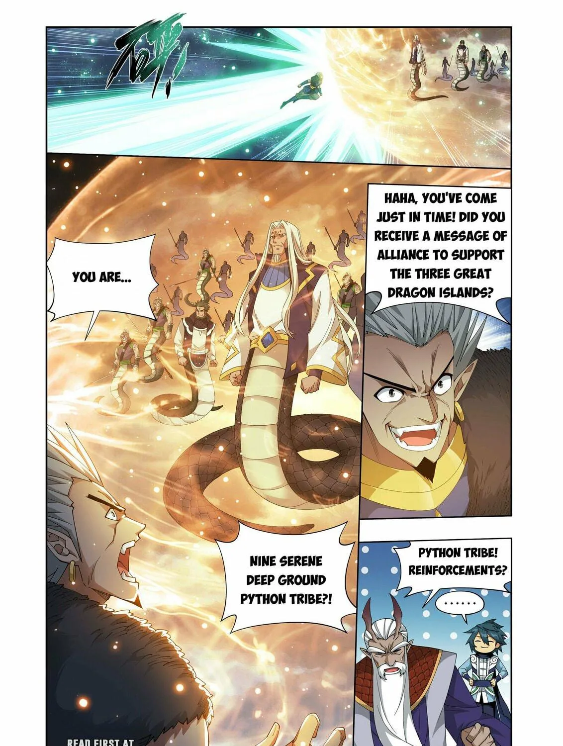 Battle Through the Heavens (Colored) Chapter 398 page 20 - 