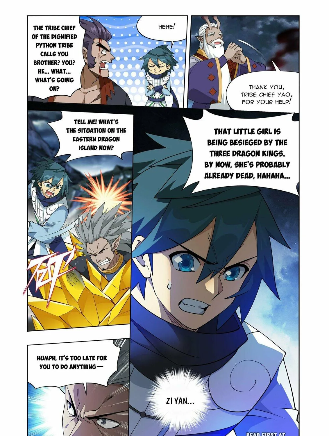 Battle Through the Heavens (Colored) Chapter 398 page 24 - 