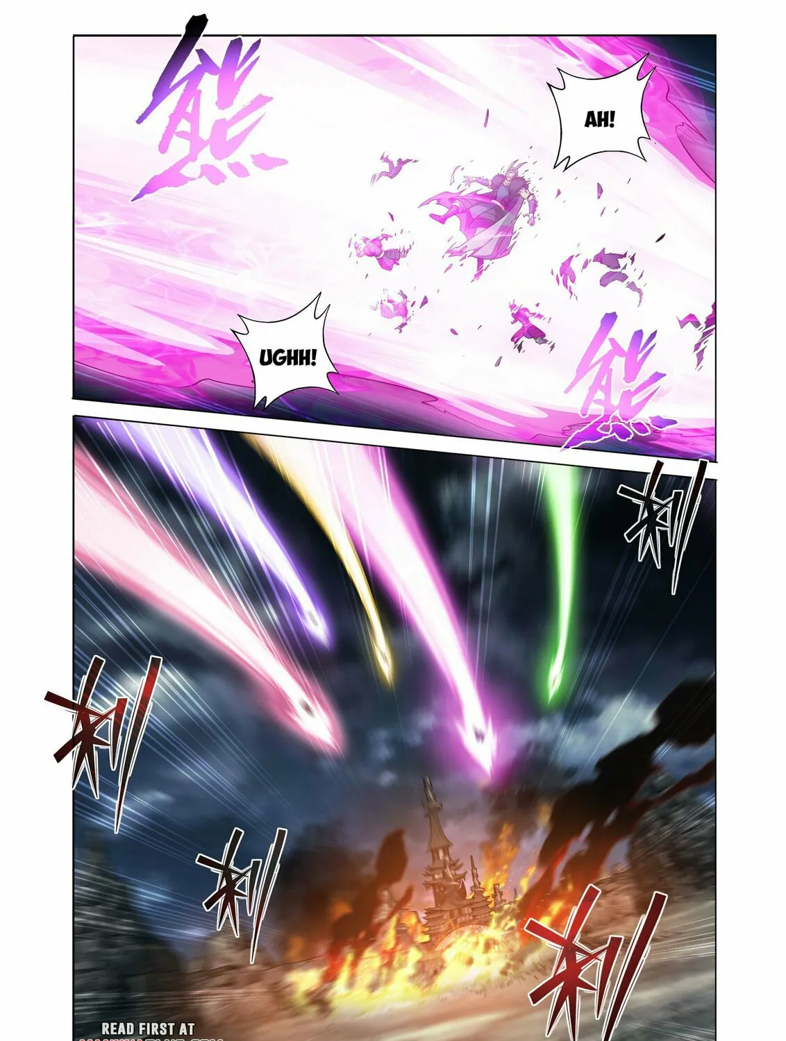 Battle Through the Heavens (Colored) Chapter 398 page 32 - 