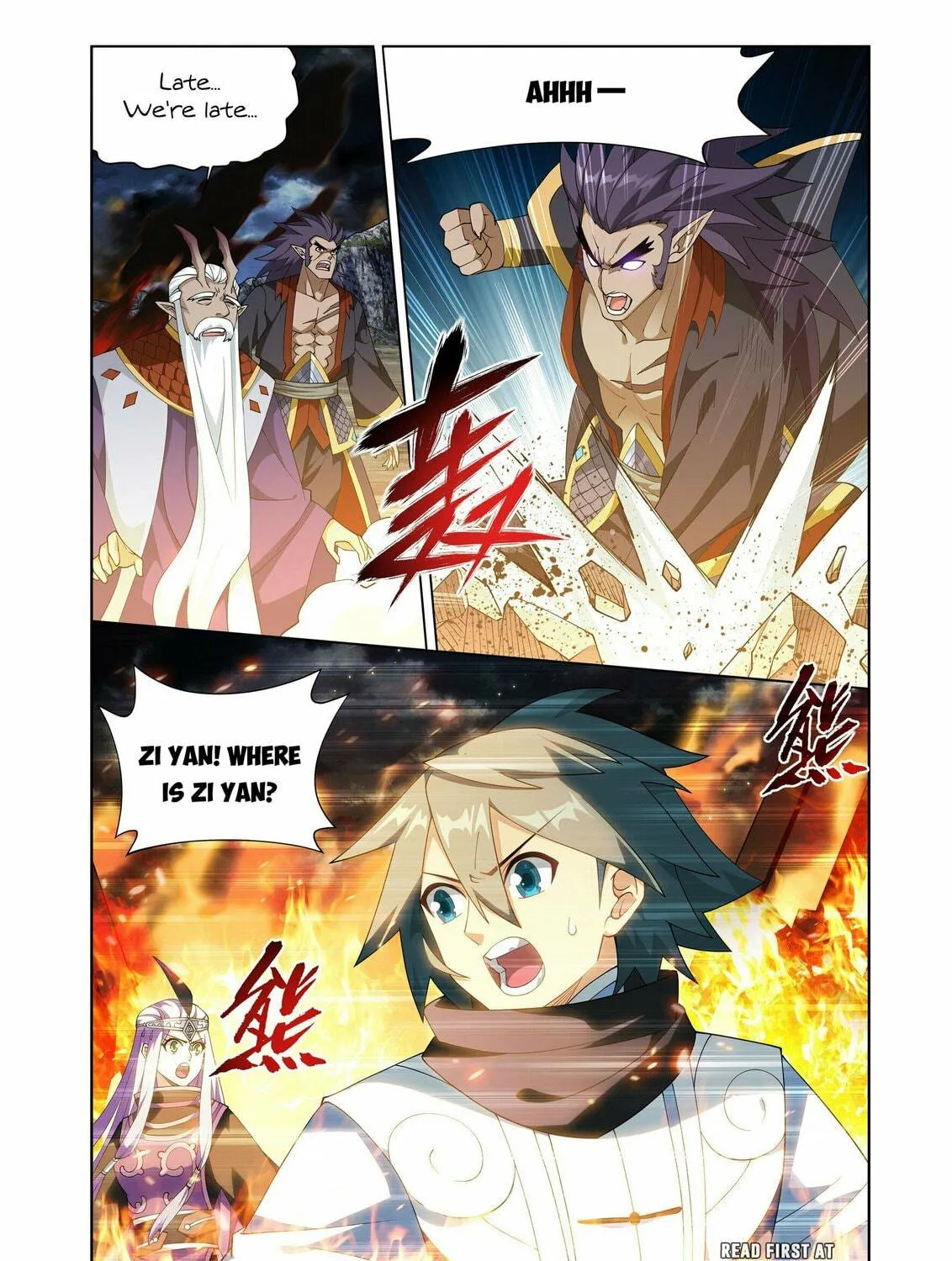 Battle Through the Heavens (Colored) Chapter 398 page 36 - 