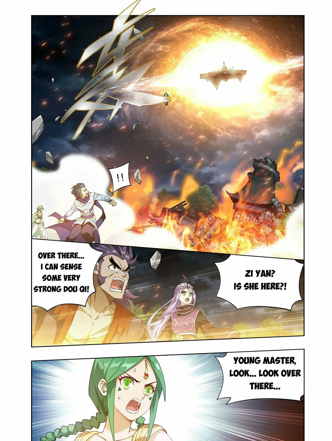 Battle Through the Heavens (Colored) Chapter 398 page 38 - 