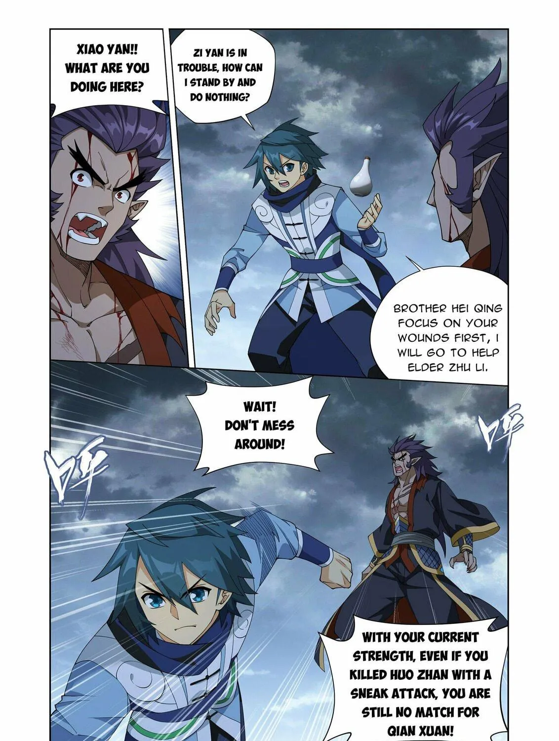 Battle Through the Heavens (Colored) Chapter 398 page 10 - 