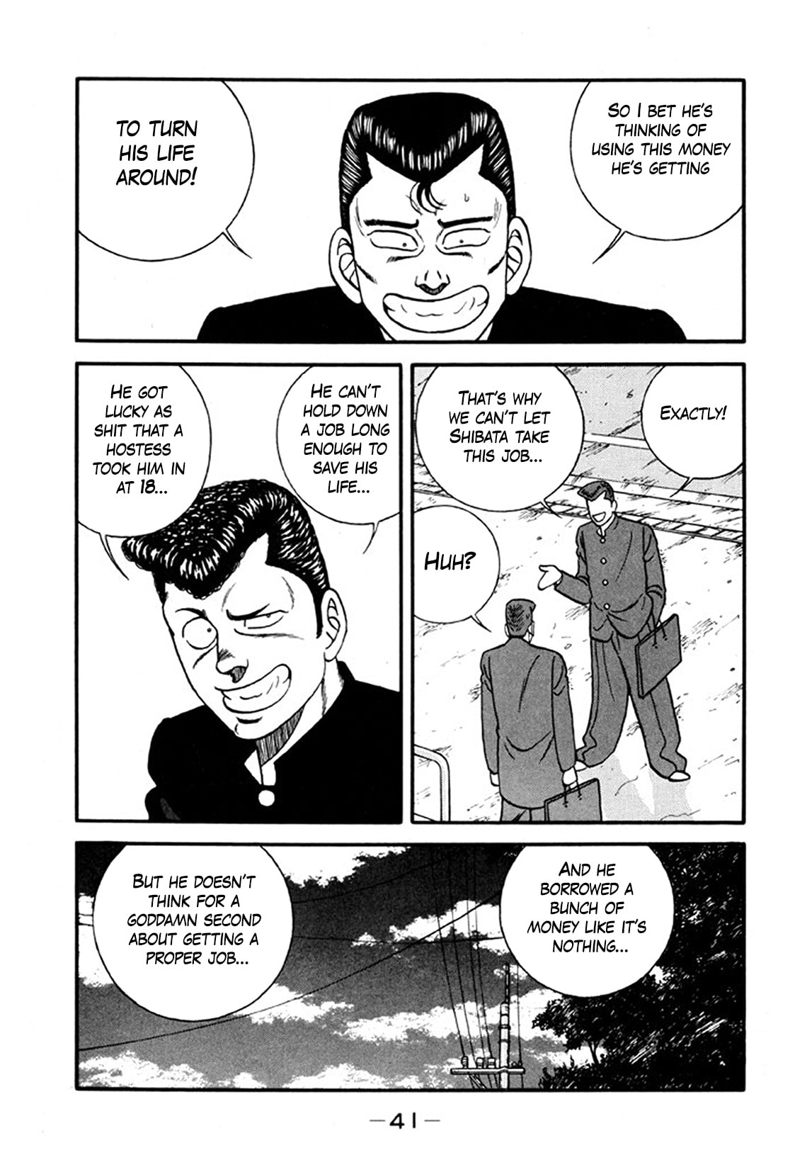 Be-bop High School Chapter 242 page 41 - 