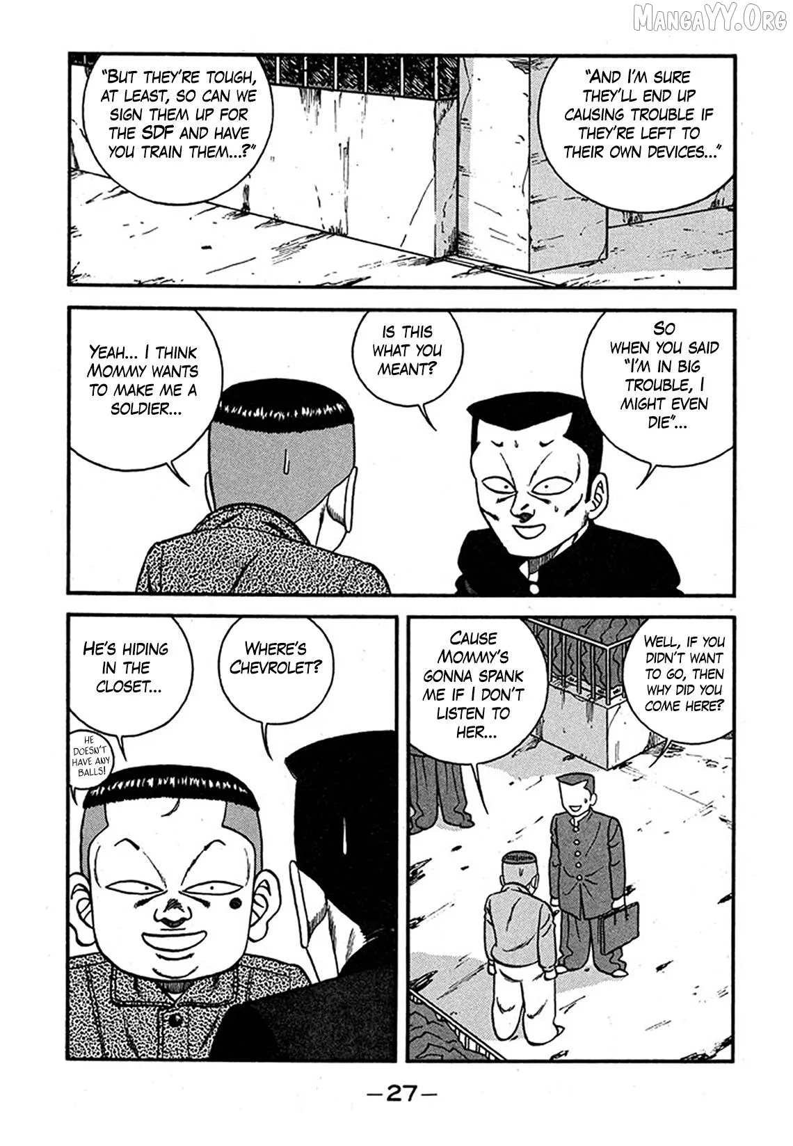 Be-Bop-Highschool Chapter 236 page 27 - 