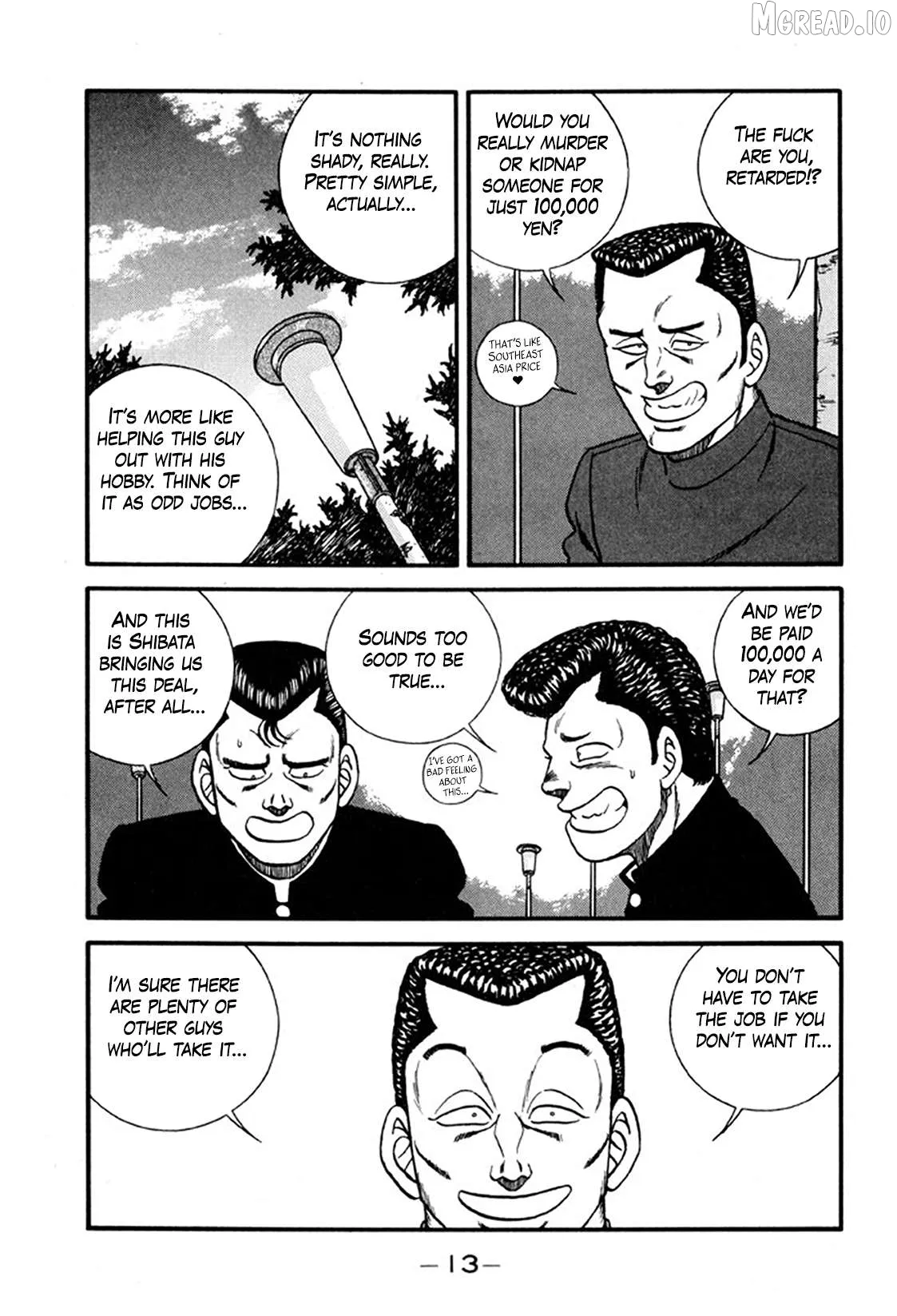 Be-Bop-Highschool Chapter 242 page 13 - 