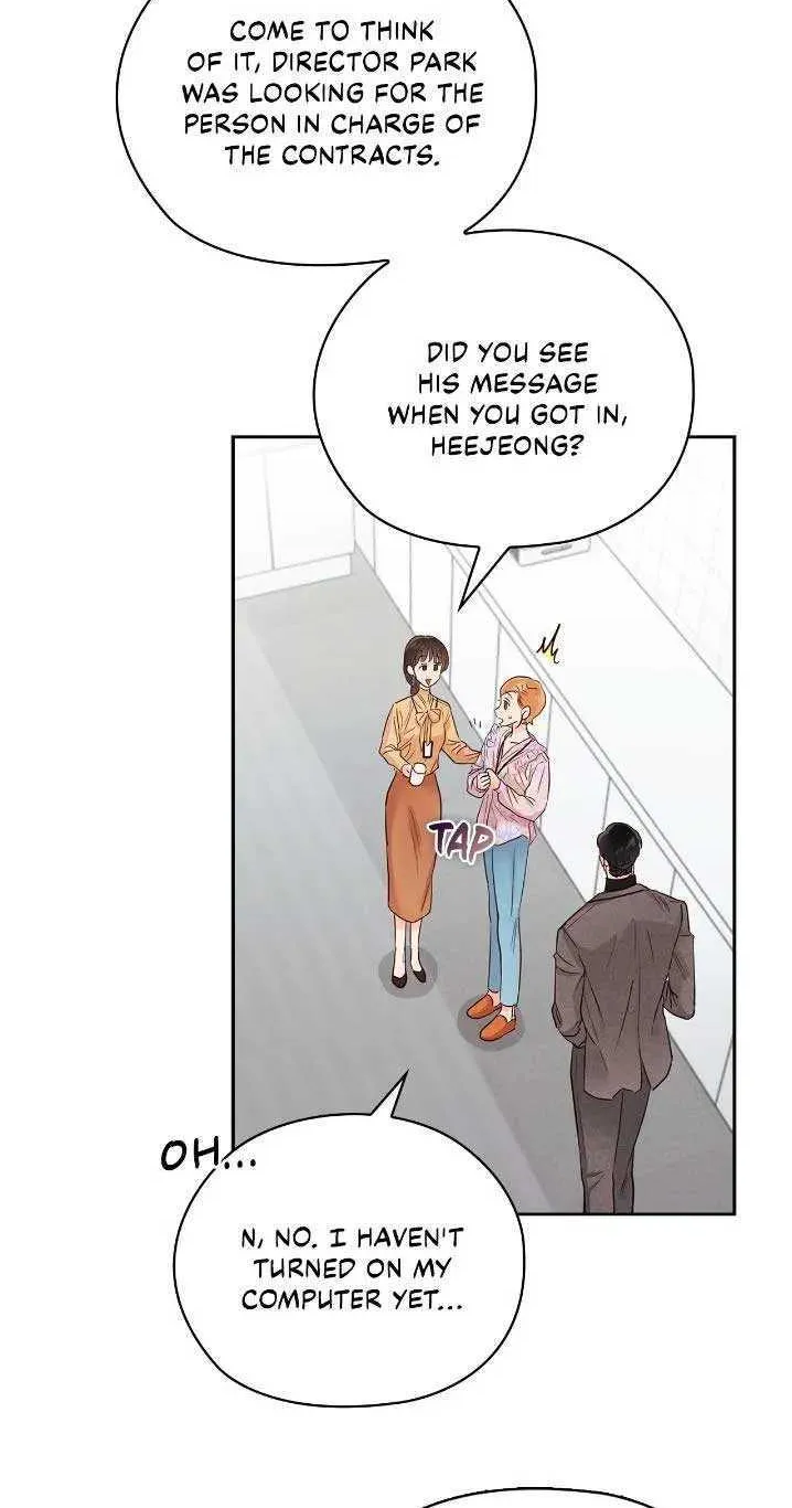 Be Quiet and Don’t Even Smile in the Office Chapter 30 page 44 - 